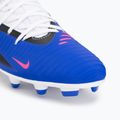 Încălțăminte de fotbal pentru bărbați Nike Phantom 6 High Club FG/MG racer blue/white/pink blast 7
