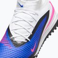Ghete de fotbal pentru bărbați Nike Phantom 6 High Academy TF racer blue/white/pink blast 8