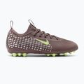 Încălțăminte de fotbal pentru copii Nike Zoom Vapor 16 Academy Kylian Mbappe Jr AG plum eclipse/metallic silver