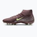 Încălțăminte de fotbal pentru bărbați Nike Mercurial Superfly 10 Academy Kylian Mbappe FG/MG plum eclipse/metallic silver 2