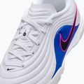 Încălțăminte de fotbal pentru copii Nike Tiempo Maestro Academy Jr TF white/racer blue/pink blast/black 8