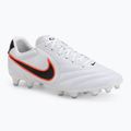 Încălțăminte de fotbal pentru bărbați Nike Tiempo Ligera Pro FG white/bright crimson/black