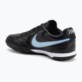 Încălțăminte de fotbal pentru bărbați Nike Tiempo Ligera Pro TF black/ice blue/obsidian 3