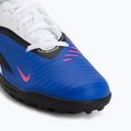 Încălțăminte de fotbal pentru copii Nike Jr. Phantom 6 Low Club TF racer blue/white/pink blast 7