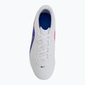 Încălțăminte de fotbal pentru copii Nike Tiempo Maestro Club Jr FG/MG white/racer blue/pink blast/black 5