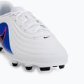 Încălțăminte de fotbal pentru copii Nike Tiempo Maestro Club Jr FG/MG white/racer blue/pink blast/black 7