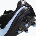 Încălțăminte de fotbal pentru bărbați Nike Tiempo Ligera Pro FG black/ice blue/obsidian 9
