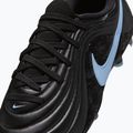 Încălțăminte de fotbal pentru copii Nike Tiempo Maestro Academy Jr FG/MG black/ice blue 9
