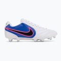 Încălțăminte de fotbal pentru bărbați Nike Tiempo Ligera Pro FG white/racer blue/pink blast/black 2
