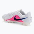 Încălțăminte de fotbal pentru copii Nike Tiempo Maestro Academy Jr FG/MG white/racer blue/pink blast/black 3