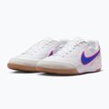 Încălțăminte de fotbal pentru bărbați Nike Streetgato white/pink blast/racer blue 3