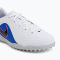 Încălțăminte de fotbal pentru copii Nike Tiempo Maestro Club Jr TF white/racer blue/pink blast/black 7