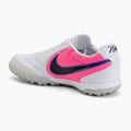 Încălțăminte de fotbal pentru bărbați Nike Tiempo Ligera Pro TF white/racer blue/pink blast/black 3
