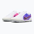 Încălțăminte de fotbal pentru bărbați Nike Tiempo Ligera Pro TF white/racer blue/pink blast/black 10