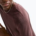 Tricou de alergare pentru bărbați Nike Stride Dri-Fit ADV tattoo/burgundy crush 5