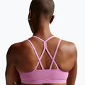 Sutien de antrenament Nike Zenvy Strappy Light-Support light magenta/white 4