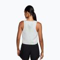 Top de alergare pentru femei Nike AeroSwift Dri-Fit ADV Cropped Tank Top off-white/black 2