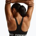 Sutien de antrenament Nike Pro Light Support Non Padded black/white/metallic silver 5