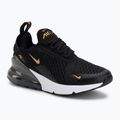 Încălțăminte pentru copii Nike Air Max 270 black/laser orange/metallic copper