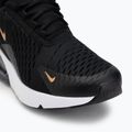 Încălțăminte pentru copii Nike Air Max 270 black/laser orange/metallic copper 7