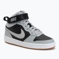 Încălțăminte pentru copii Nike Court Borough Mid 2 black/white/gum medium brown/light smoke grey
