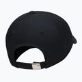 Șapcă Nike Dri-Fit Club Unstructured Metal Swoosh 2026 black/metallic silver 2