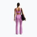 Pantaloni de antrenament pentru femei Nike Zenvy High-Waisted Flared light magenta/white 3