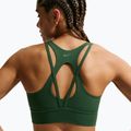 Sutien de antrenament Nike Zenvy Light Support Longline fir/white 5