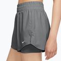 Pantaloni scurți pentru femei Nike One Dri-Fit High-Waisted 3" 2In1 smoke grey/heather/white 3