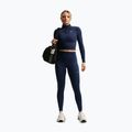 Colanți pentru femei Nike One Seamless Front High-Waisted midnight navy/white 2