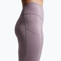 Colanți de antrenament pentru femei Nike One High-Waisted 7/8 light violet ore/white 5