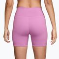 Pantaloni scurți pentru femei Nike One High-Waisted Biker 5" light magenta/white 2