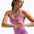 Top de antrenament Nike Pro Seamless Dri-Fit Cropped light magenta 4