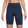 Pantaloni scurți pentru femei Nike One High-Waisted Biker 8" midnight navy/white