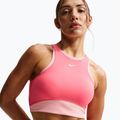 Sutien de antrenament Nike One Medium Support Sea coral/bleached coral/white 5
