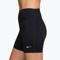 Șorturi damă Nike One High-Waisted Biker 5" black/white 3