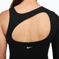 Tricou de antrenament pentru femei Nike Zenvy Dri-Fit One Sleeve Top black/white/cool grey 3