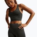 Pantaloni scurți pentru femei Nike Pro Seamless High-Waisted Biker 5" dark smoke grey 4