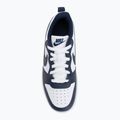 Încălțăminte pentru copii Nike Court Borough Low Next Bloom white/white/midnight navy 5
