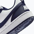 Încălțăminte pentru copii Nike Court Borough Low Next Bloom white/white/midnight navy 9