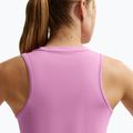 Tricou de antrenament pentru femei Nike One Classic Dri-Fit light magenta/white 6