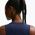 Tricou de antrenament pentru femei Nike One Classic Dri-Fit midnight navy/white 5