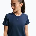 Tricou de antrenament pentru femei Nike One Classic midnight navy/white 4