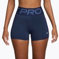 Pantaloni scurți pentru femei Nike Pro Sculpt High Waisted 3" Biker midnight navy/white
