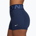 Pantaloni scurți pentru femei Nike Pro Sculpt High Waisted 3" Biker midnight navy/white 3