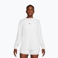 Longsleeve de antrenament pentru femei Nike One Relaxed Dri-Fit white/black