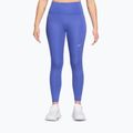 Colanți de alergare pentru femei Nike Tempo High-Waisted 7/8 sapphire