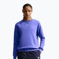 Bluză pentru femei Nike Sportswear Phoenix Fleece Crewneck light medium blue/sail