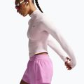 Pantaloni scurți de alergare pentru femei Nike Swift Mid-Rise 2in1 light magenta/light magenta 5