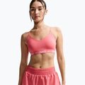 Pantaloni scurți de alergare pentru femei Nike One Dri-FIT 2IN1 sea coral/white 4